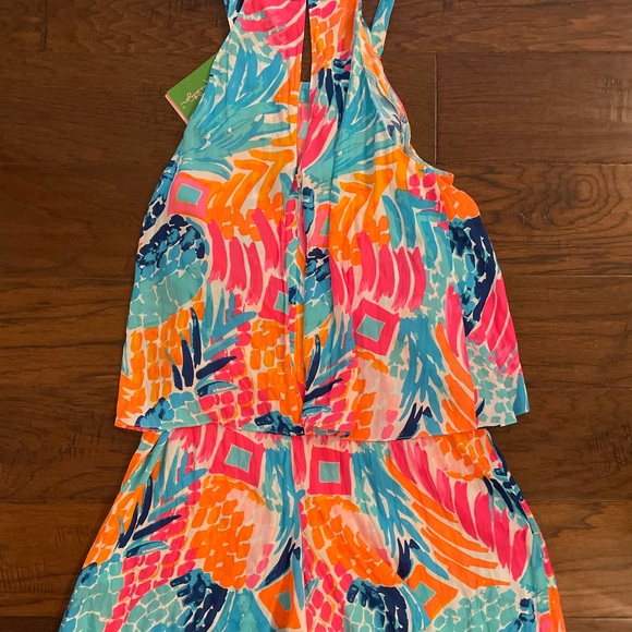 Lilly Pulitzer Goombay Smash Edona Romper size 4 NWT - Picture 3 of 3